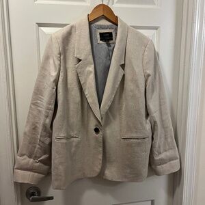 J.Crew Linen Blend Blazer Size 20